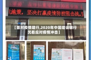 【面对疫情建行,2020年中国建设银行沉着应对疫情冲击】